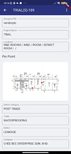 QSite Defect Management Screenshot 3