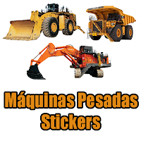 Figurinhas de Máquinas Pesadas