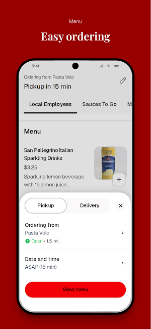 Pasta Volo To Go Screenshot 2