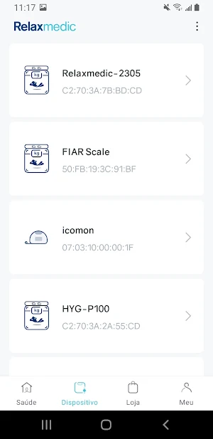 RelaxFit Screenshot 1