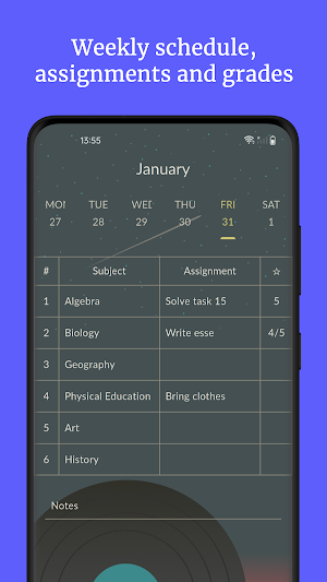 Student Planner Screenshot 0