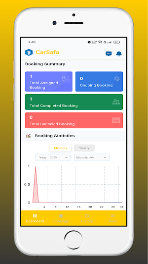 Carsafa Partner App Screenshot 0