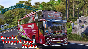 Mod Bussid Tunggal Jaya Strobo Screenshot 3