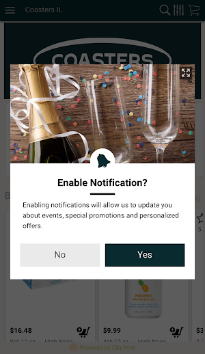 Coasters Liquors Screenshot 1