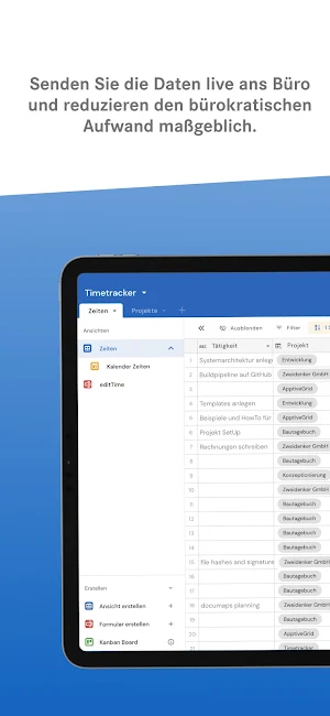 Simply Timetrack Screenshot 2