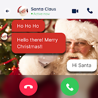Prank call Santa app, fakecall