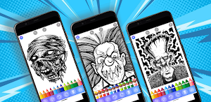 Glitter Horror Drawing Screenshot 0