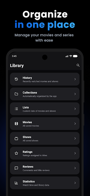 TV Shows & Movies Tracker Screenshot 1