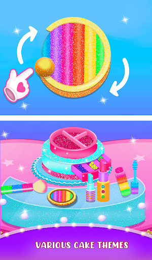 Makeup Cake Maker: Cake Games Screenshot 0