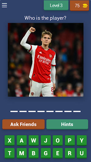 Arsenal Football Player Quiz Screenshot 3