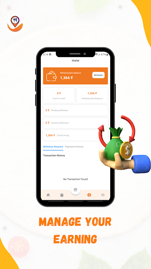 UniCafX Restaurant Partner Screenshot 1