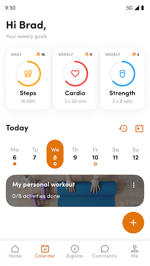 KRAFTVOLL ONLINE FITNESS Screenshot 0