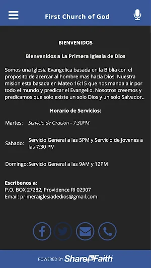 First Church of God Screenshot 2