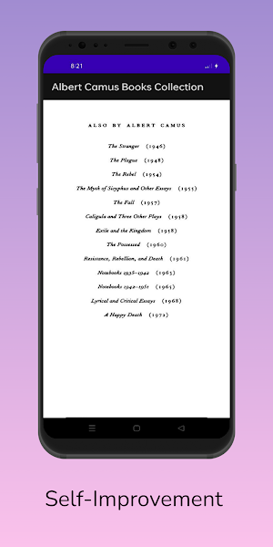 Albert Camus Books Collection Screenshot 2