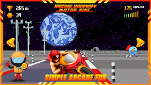 Racing Highway Game Motor Bike Screenshot 2