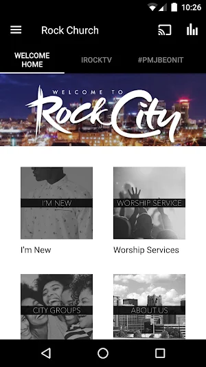Rock City App Screenshot 0
