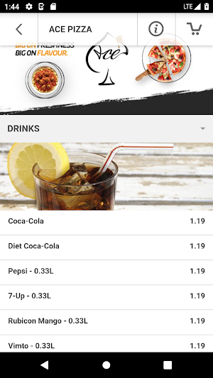 Ace Pasta & Pizza Screenshot 2