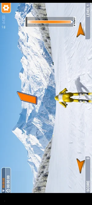 SKI SLALOM Screenshot 3