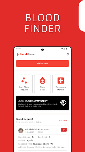 Blood Finder Screenshot 0