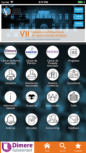 VII Congreso Internacional de Oncología del Interi Screenshot 0