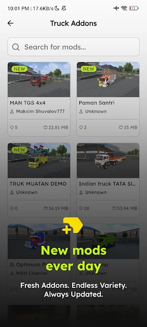 Bussid - Addon Library [MOD] Screenshot 1