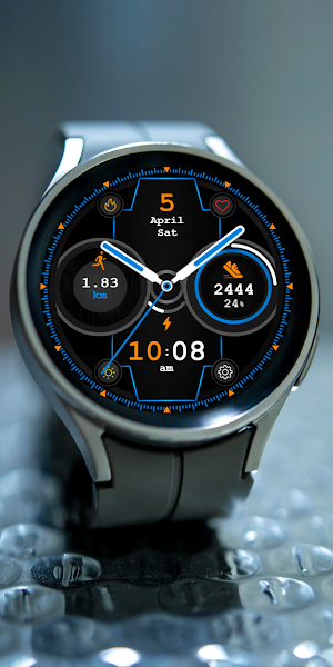 Hybrid VitalVibe Watch Face Screenshot 2