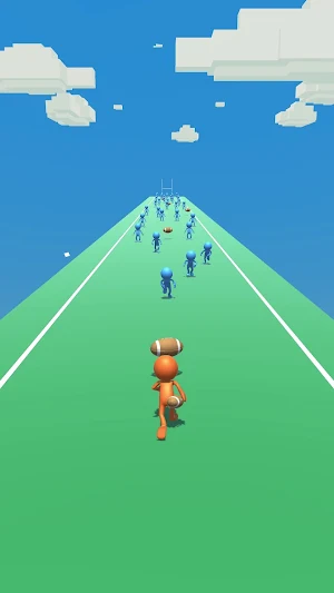Rugby Runner Game :simple game Screenshot 0