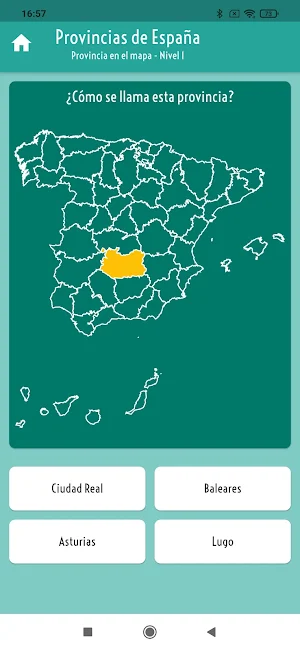 Quiz Spain - Provinces and autonomous communities Screenshot 0