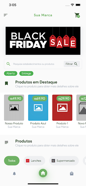 Demo - App Único Estabelecimento Screenshot 0