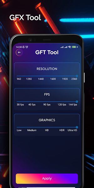 Game Turbo Booster GFX Tool 8x Screenshot 2