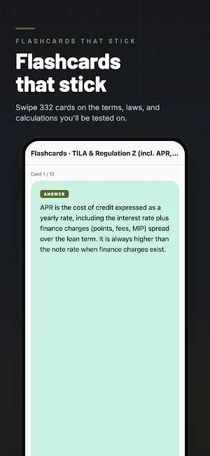 MLO Exam Prep — NMLS SAFE Test Screenshot 3
