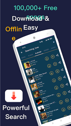 Mp3 Music downloader all songs Screenshot 2