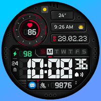 SH101 Watch Face, WearOS watch