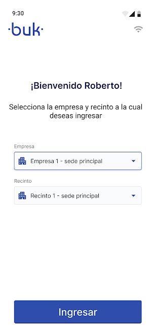 Buk Asistencia Colaborador Screenshot 1