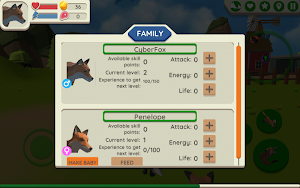 Fox Family - Animal Simulator 3d Game Screenshot 3