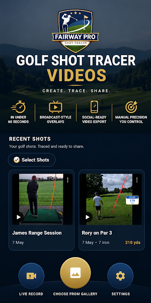 FairwayPro: Golf Shot Tracer Screenshot 0