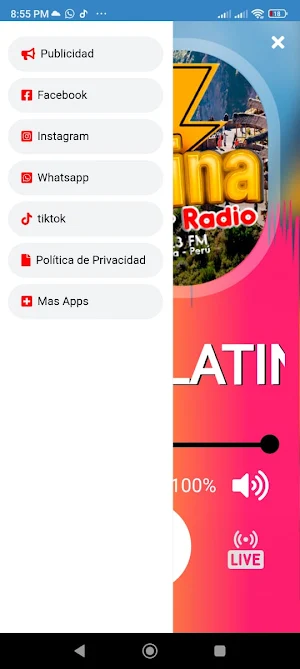 Latina Super Radio Screenshot 0