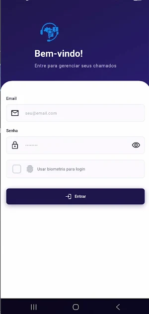 AppChamado Screenshot 0