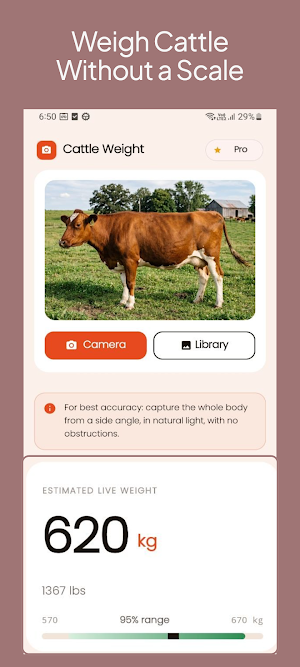 Cattle Weight AI Screenshot 0