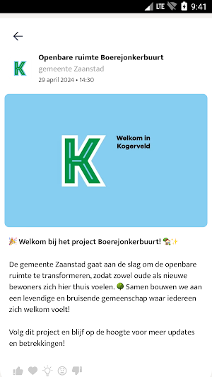 Kogerveld BouwApp Screenshot 2
