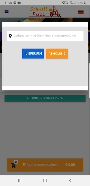 Schnell Pizza Mönchfeld Screenshot 2