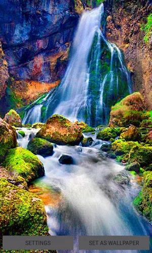 Vernal Falls Live Wallpaper Screenshot 2