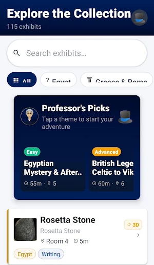British Museum Audio Guide LDN Screenshot 2
