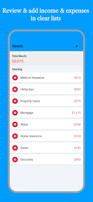 Moneywyn: 50/30/20 Budget Rule Screenshot 3