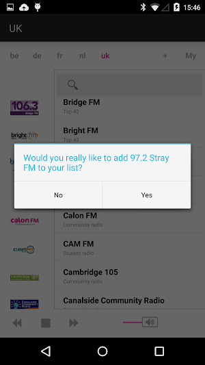 Dabber Radio Tuner Screenshot 2