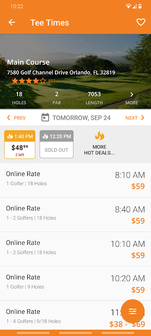Oak Valley Golf Course Screenshot 0