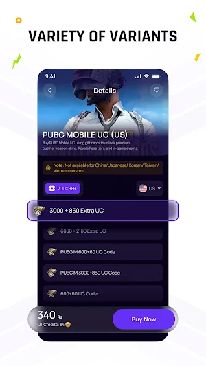 QuickTopups Screenshot 2