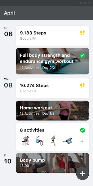 DOM Fitness Screenshot 1