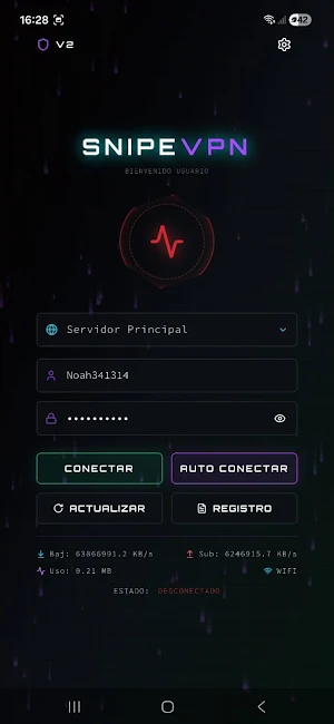 SNIPE VPN Screenshot 1