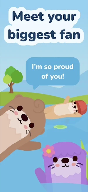 Otto: Motivational Pet Otter Screenshot 0